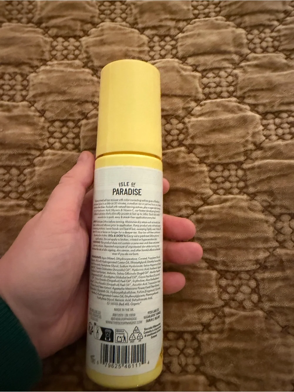 Isle of Paradise Self-Tanning Mousse- Express